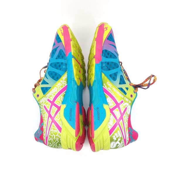 Asics Gel Noosa Tri 9 Shoes Women Size 11 T458N Multiolor Running - Picture 6 of 9